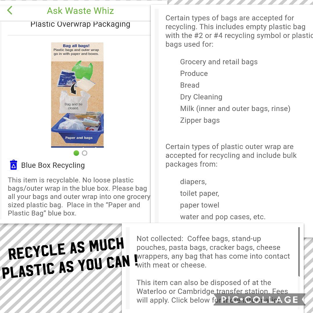 Love the new #MyWaste app to learn about how to better #recycle in #kwawesome !! Did you know you can recycle bread bags and the outer packing for toilet paper, paper towel, diapers, and more?! Good timing w #worldoceansday coming up on Friday! #greenearth #environmentalist