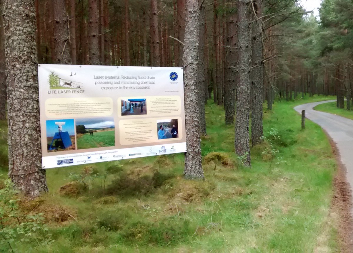 Great meeting of the #LaserFence partners today! Some excellent progress being made in adapting laser systems to deter mammalian pests... laserfence.eu
<a href="/LIFEprogramme/">LIFE Programme</a>