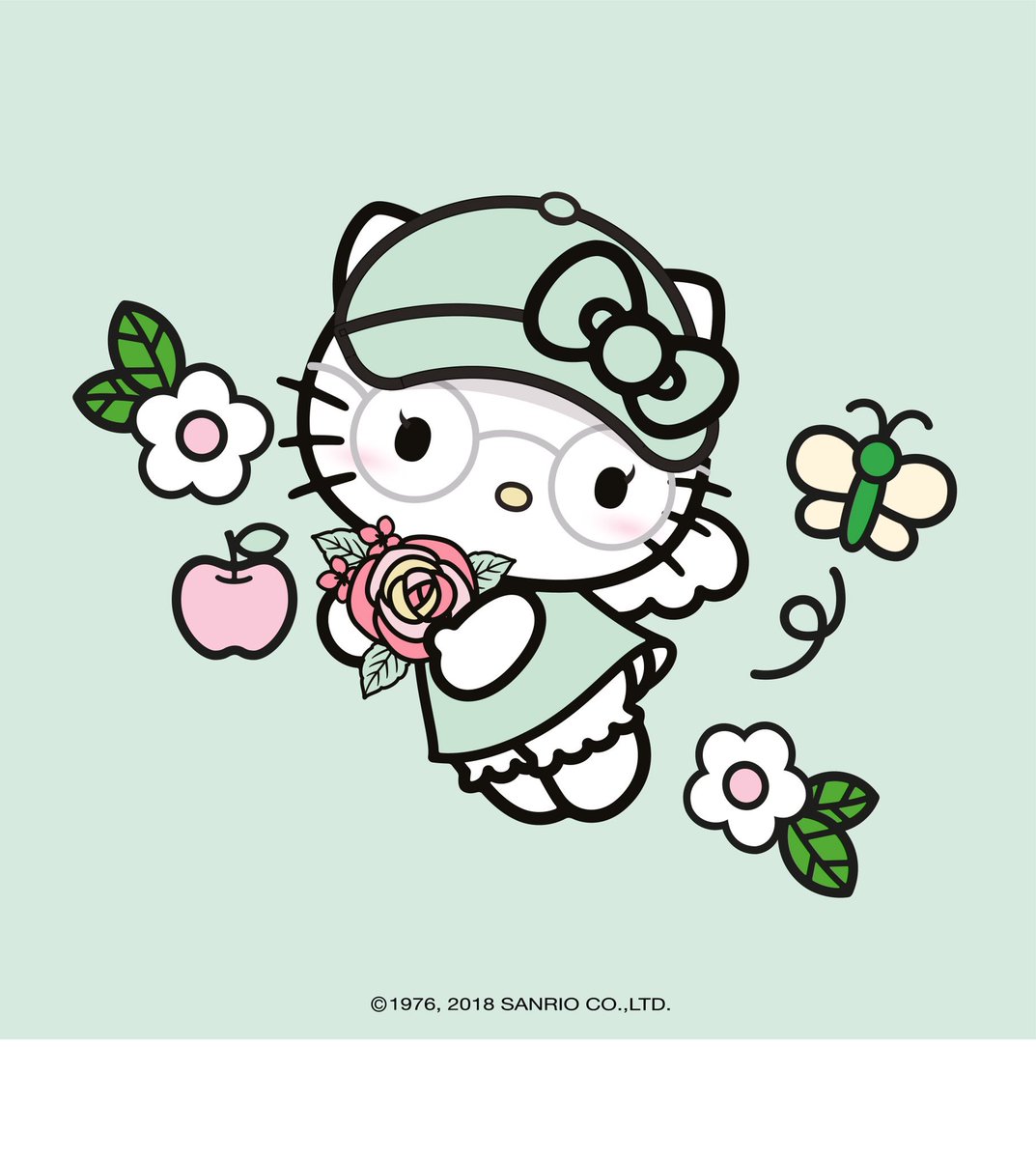 Hello Kitty Europe Today We Are Celebrating Worldenvironmentday Think Green Hellokitty Green Tuesday
