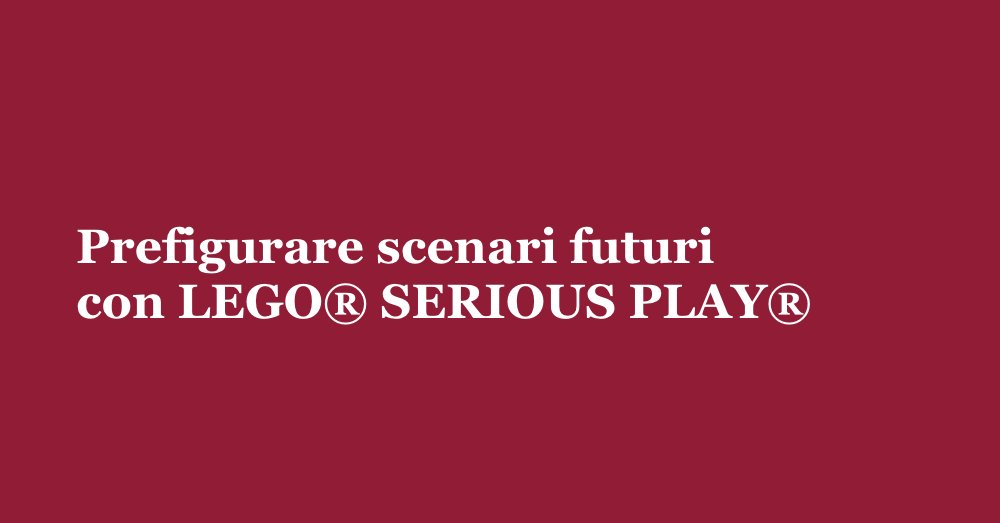 Di fronte al #cambiamento organizzativo è bene dotare ogni collaboratore degli strumenti necessari per affrontarlo. #LegoSeriousPlay aiuta le imprese e le loro persone a prefigurare scenari futuri e a individuare una strategia condivisa per affrontarli: triq.it/prefigurare-sc……/