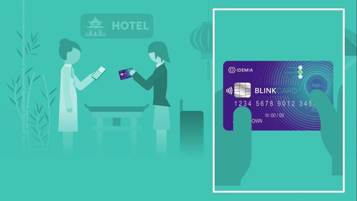IDEMIA_IST's tweet photo. Blink by IDEMIA is designed to let banks include debit, credit and prepaid on a single #paymentcard giving back the choice to customers #MultiApplication #Payments #M2020EU 💳 https://t.co/WPzEQXu1Bz https://t.co/2NFI9H7gBW