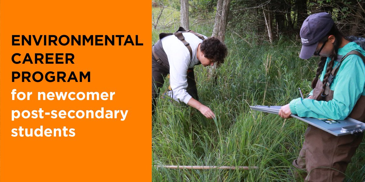 BoltonCamp's tweet image. Blaze your trail to a career in the environmental sector! Join the Newcomer Youth Green Economy Project and grow your skills for the green jobs of the future. #greencareers #Jobskillstraining, #newcomeryouth, #greeneconomy bit.ly/2xK1vfW