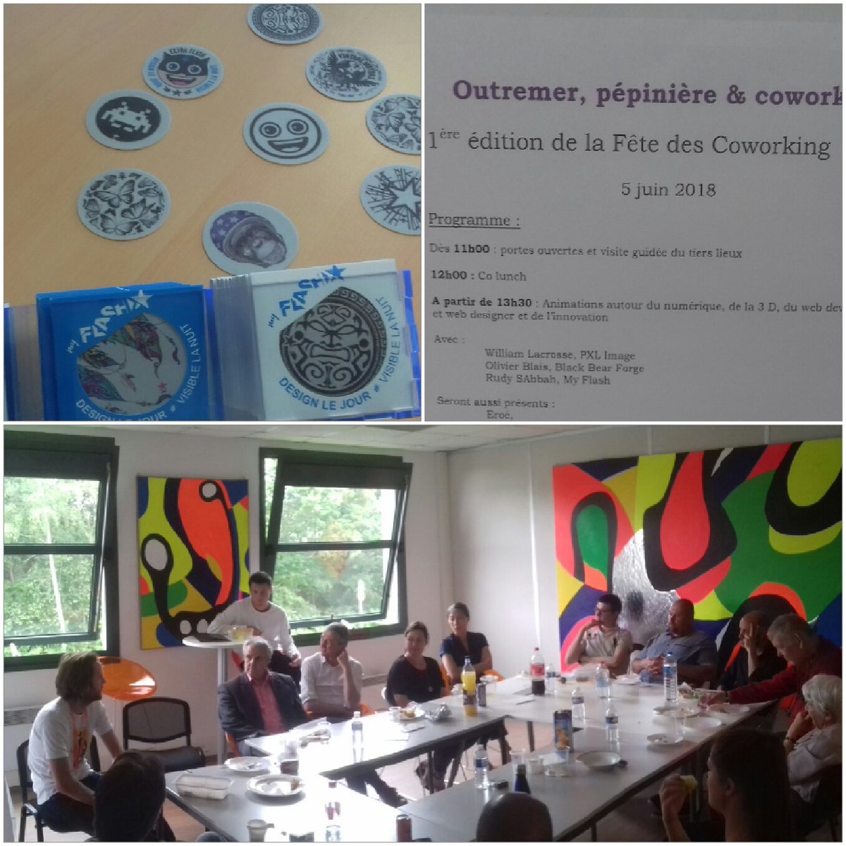 EDV_Vendomois's tweet photo. 1ère fête du #coworking à #vendome à Outremer #colunch #reunion #feteducoworking https://t.co/mwy8IJobTF
