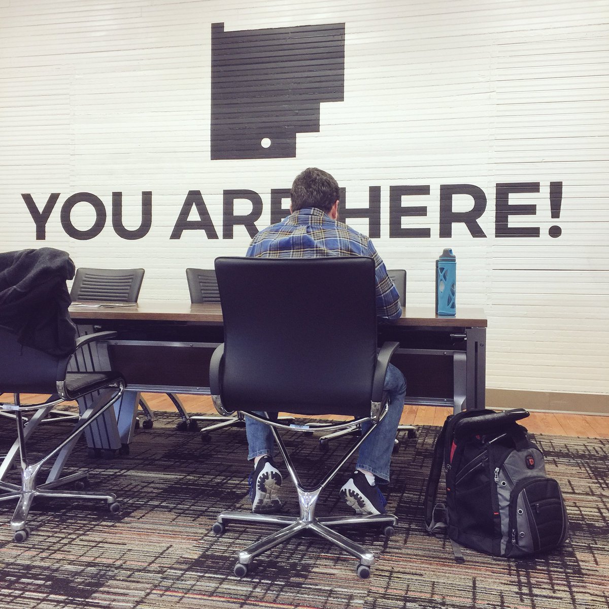 explorecircuit's tweet photo. Pull up a chair and make something that matters with us. #coworking #makewhatmatters #TuesdayThoughts https://t.co/MYbjziFkMO