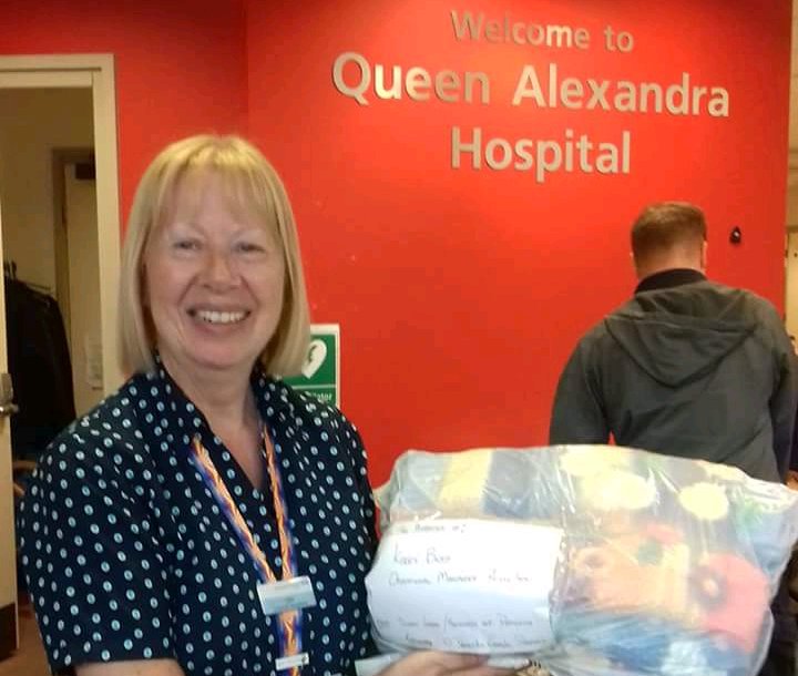 HfdnwUkOfficial's tweet photo. Two More separate batches of Dementia Cannula Sleeves have been made and donated by our Out of Area knitters to @QAHospitalNews again today. That brings the amount to 1380 of our concept DCS made and donated to 42 hospitals since January, saving the NHS approx £40.000. Please RT. https://t.co/w3B1rsgc0p