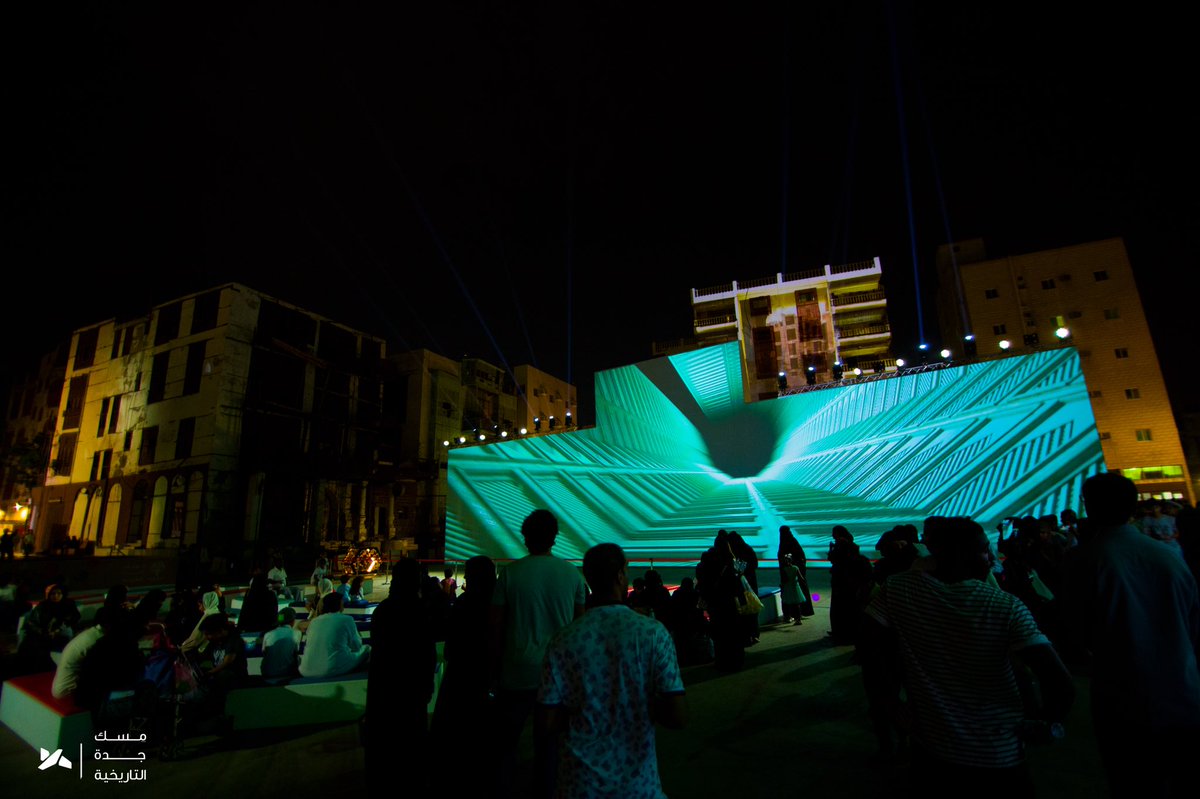 BackyardSym's tweet photo. MISK Historic Jeddah
مسك جدة التاريخية
Solution: Outdoor 3D projection mapping. #jeddah #backyard_studios #3dprojectionmapping #projectiomapping #cinema4d #مسك_جدة_التاريخية #جدة_التاريخية #جدة #مسك #البلد https://t.co/Rr1ScDAoal