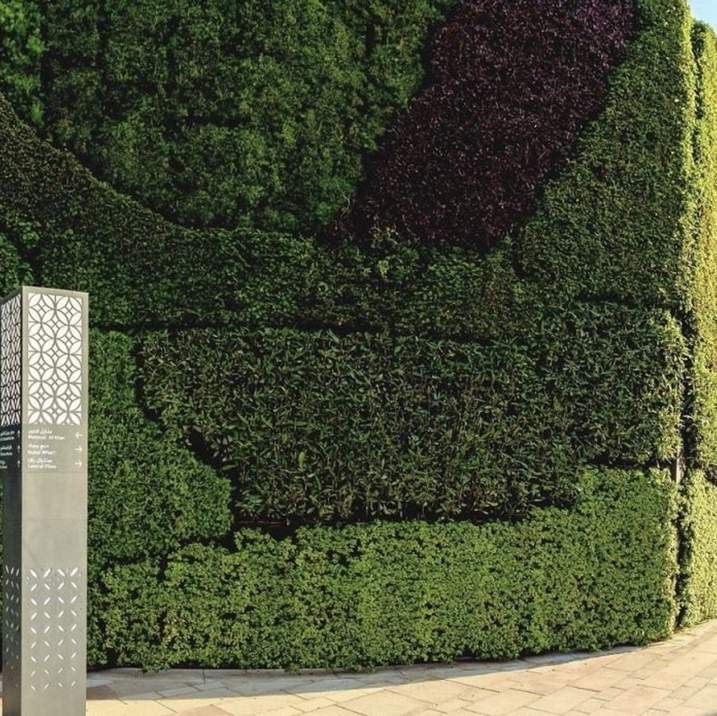 UAE News on Twitter "Dubai gets region's largest living green wall