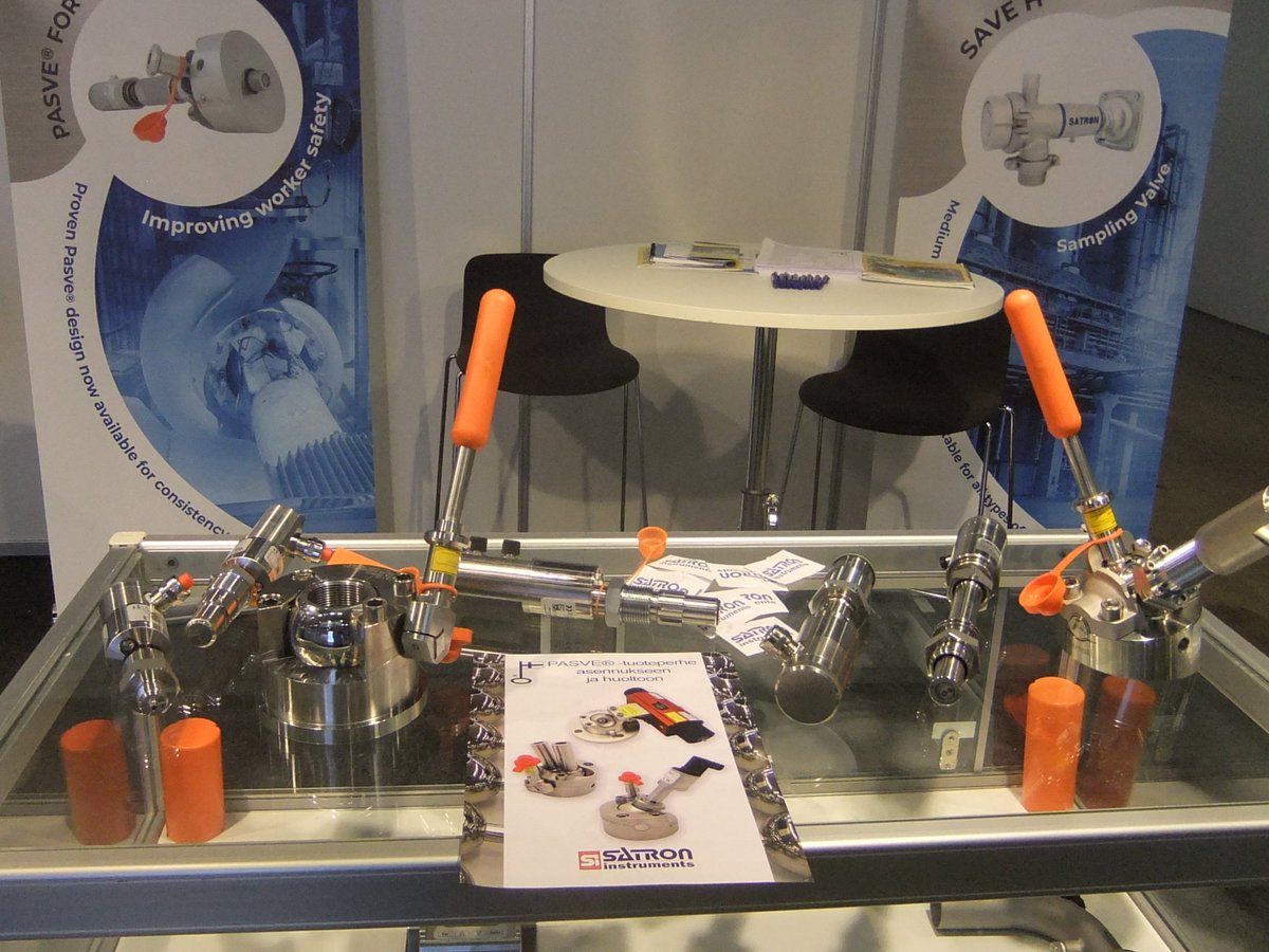 Once again, thank's for everyone who visited our booth in @PulPaperFi !! This was a successful happening.