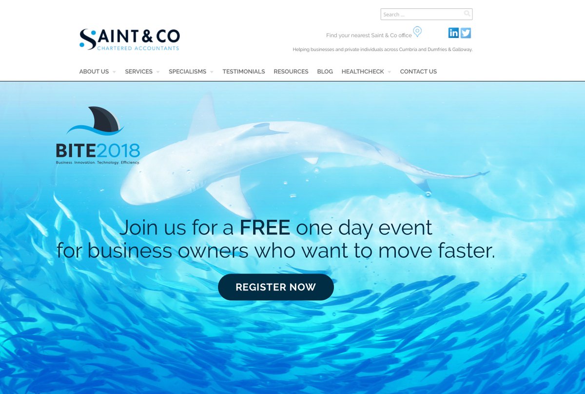 weare_pf's tweet photo. Really excited for this #BITE2018 event being run by our clients @Saints_Accs in October. It's for small businesses who want to do great business, with @Xero &amp; related apps at the heart! 

Open to hear from apps who may wish to sponsor/exhibit! https://t.co/FT0rSXlyzA https://t.co/2IAtOt4QdE