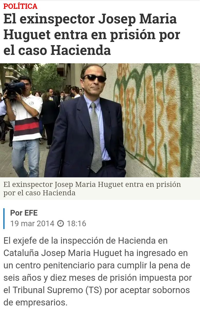 PereForcada's tweet photo. Recordad que Josep Borrell tuvo que dimitir por corrupción y sus colaboradores ingresaron a prisión.
Luego hundió Abengoa y dió indemnizaciones millorarias a los directivos. https://t.co/cyaFWilCJG