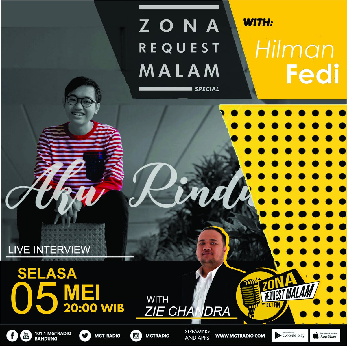 101.1 MGTRADIO Bandung tweet media