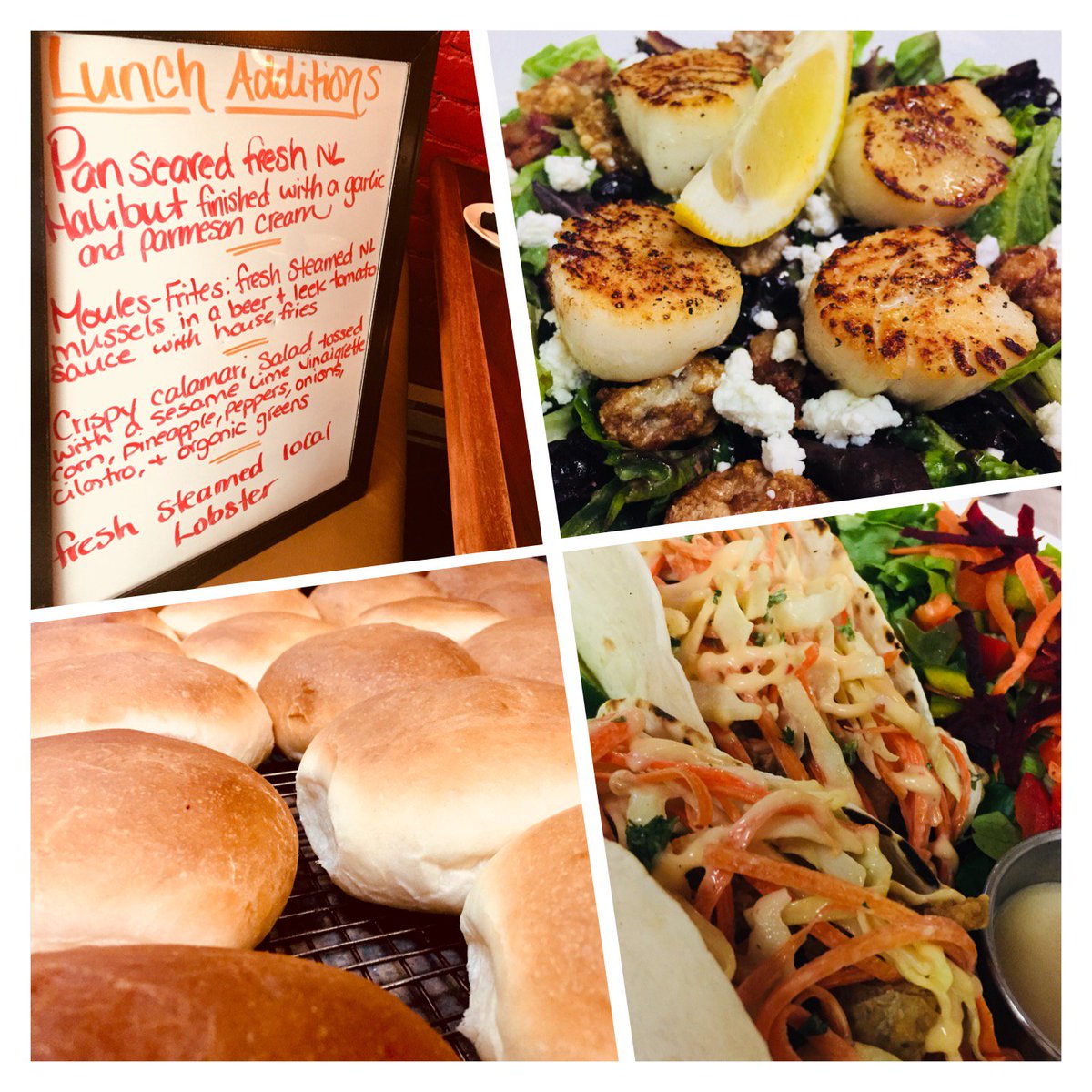 Olivers160's tweet photo. Join us today for an amazing #lunch!
#freshlobster #freshhalibut #freshmussels #localseafood #lunchtime https://t.co/InsHcJhKgS
