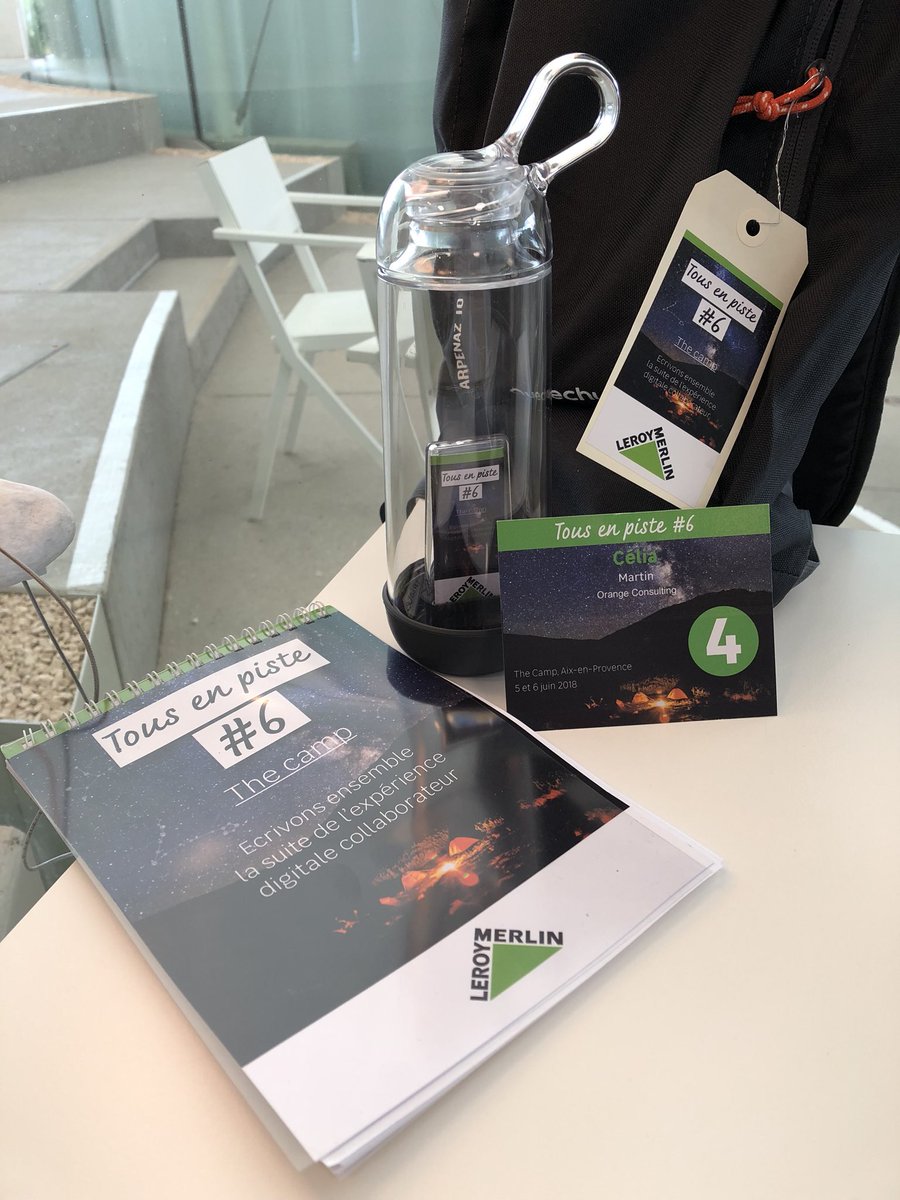celia_PdL's tweet image. Les détails du #TousEnPiste qui font la différence ! #ExperienceDigitaleCollaborateur #OrangeConsulting #LeroyMerlin
