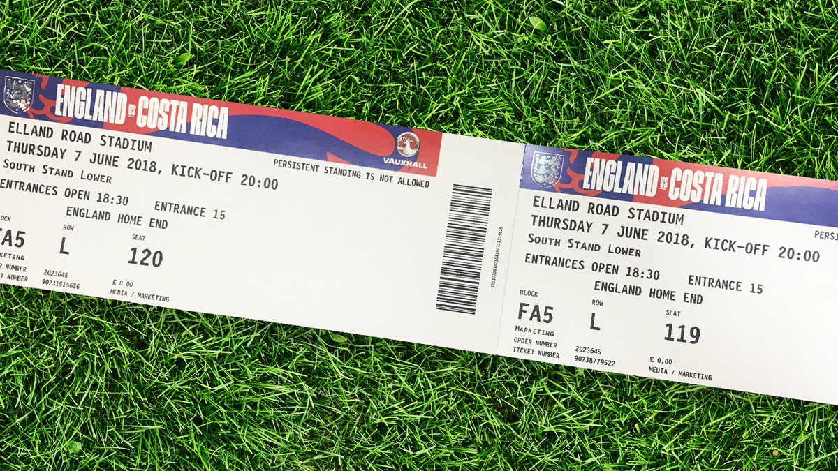 LUFC's tweet image. 🦁 | Want to win a pair of tickets for Thursday's @England game at Elland Road? RT this post before 5pm on Wednesday to enter