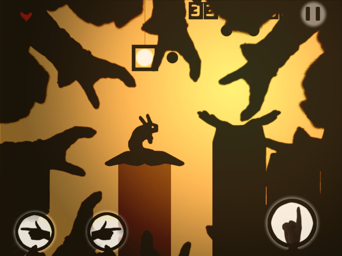 Twitter पर 影絵の人 手影絵 足や頭などの体の一部 他には空き缶やスマホなど実際にあるものの影絵で全て表現した アクションゲームを作っています 初夏の創作クラスタフォロー祭り Shadowlove