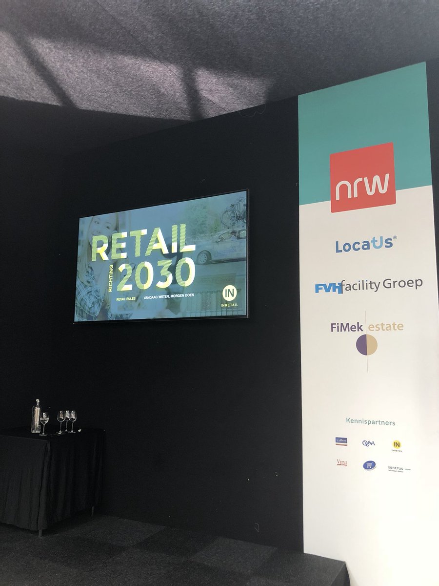 Wereld van vastgoed meegenomen in de toekomst van #retail2030 inretail.nl/retail-richtin… <a href="/INretail/">INretail</a> @NRW_NL