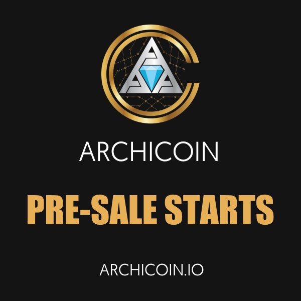 Archiprogram's tweet image. Dear friends, we are excited to announce that pre-sale have started! We are welcome you to join us. Best regards, Archicoin archicoin.io #Archicoin #presale