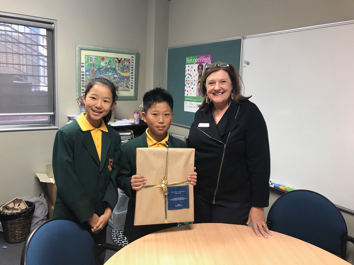 TY to proud principal <a href="/EstelleSouthall/">Estelle Southall</a> - Deepening connections &amp; meeting more of the motivated students &amp; people who make up the exciting learning community <a href="/HomebushWestPS/">Homebush West</a>