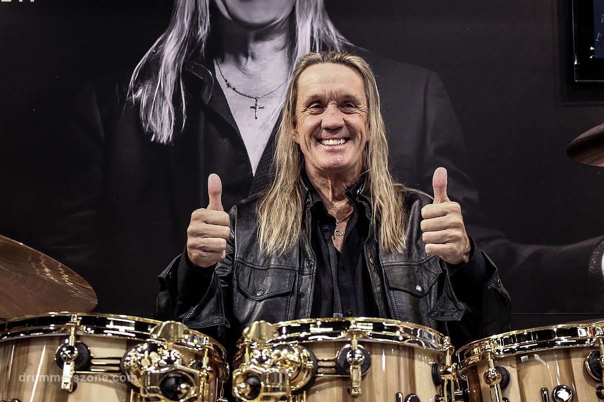 Happy birthday to Nicko McBrain of Iron Maiden. 