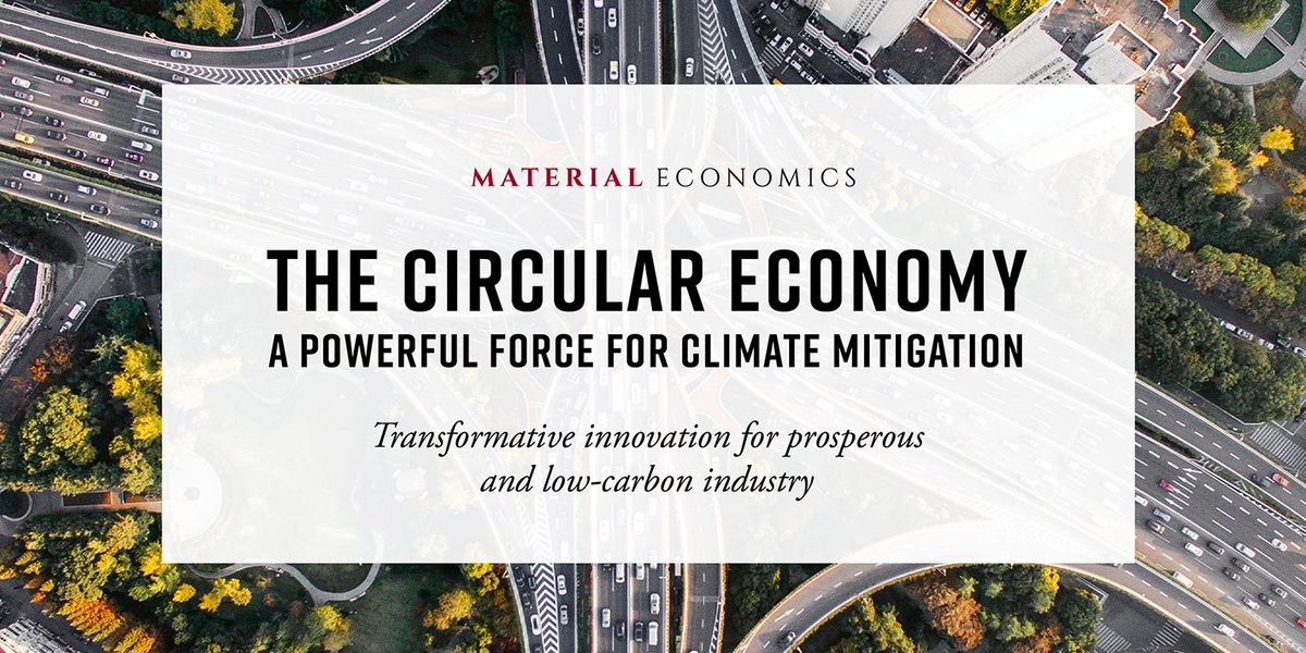 The Circular Economy – a Powerful Force for Climate Mitigation, access the full report here: bit.ly/sitrafi @SitraFund @ceps_ech @MaterialEcon @circulareconomy @ClimateKIC @ClimateWorks @MavaFdn