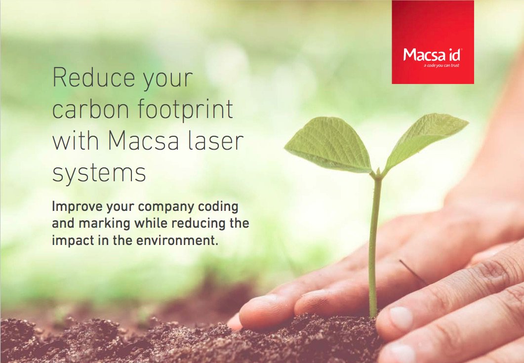 Improve your company #coding and #marking while reducing the impact in the #environment.
#WorldEnvironmentDay #EnvironmentDay2018 #DiaMundialDelMedioAmbiente
