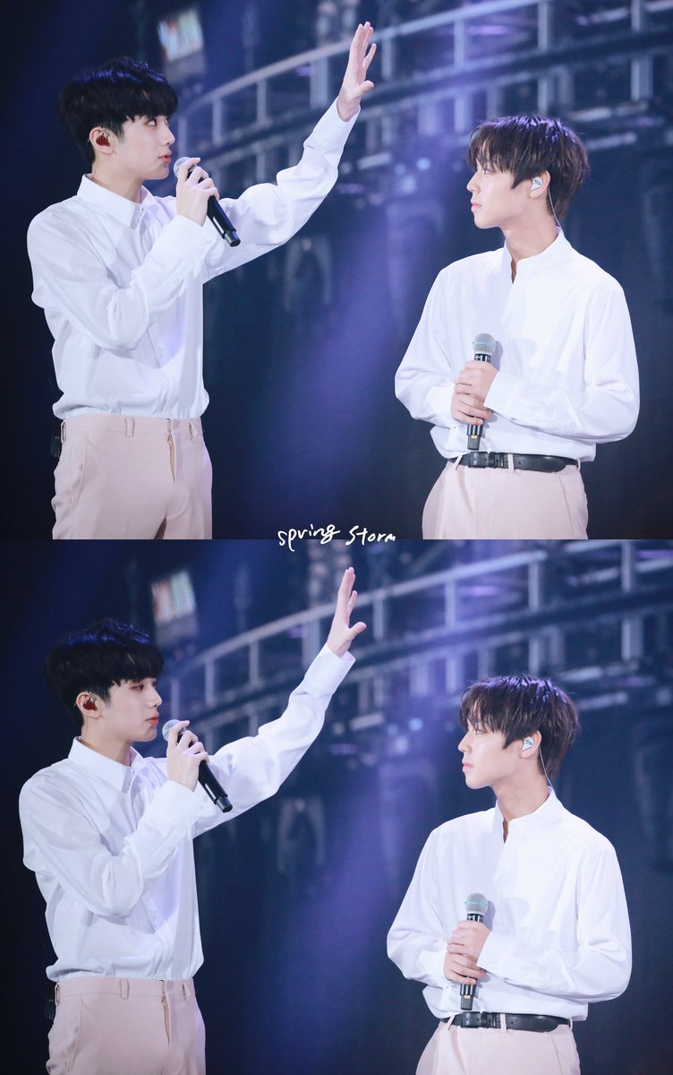 SpringStorm72's tweet photo. 180603 월드투어 서울 Day3 #워너원 #박지훈 #라이관린 #라지팀 #판윙 #WANNAONE #parkjihoon #laikuanlin #largeteam #panwink 
이번 생에 너희들 만났으니까 좋다. https://t.co/IEj4VZcUht