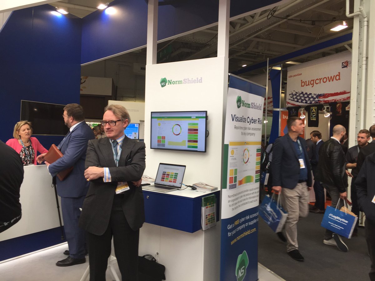 BlackKiteTech's tweet photo. Join the Normshield Team on stand N150 to discuss "Cyber Risk ScoreCards" and see a demo of our services. #infosec #CyberRisks #ScoreCard https://t.co/jWhQDTuykN
