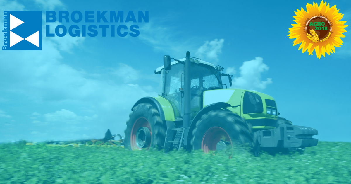 BroekmanLog's tweet photo. Attending AGRO 2018 in Kiev? Meet us there tomorrow and discuss potential solutions for your logistics.

https://t.co/oO0PWscnx0 https://t.co/G7gwJDcb8L