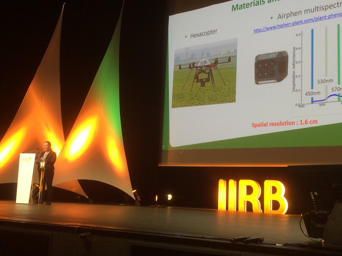 DuquenneFx's tweet photo. Fabienne Maupas #ITB Des drones pour surveiller la croissance des #betteraves et les maladies https://t.co/JuyCFZMlrj