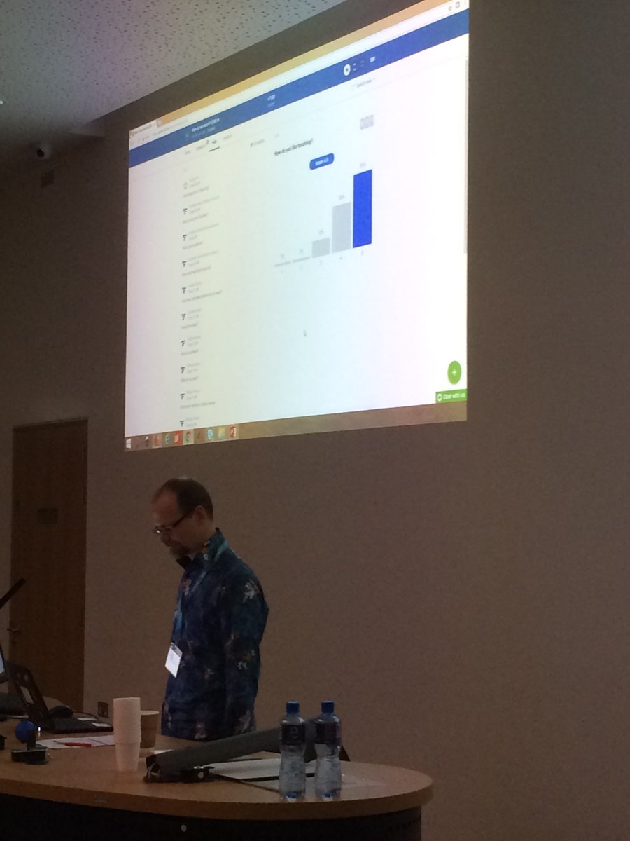 SasLippens's tweet photo. #interactive session by @sebastianmunck #ELMI2018 #CoreFacilites meeting. A great #sli_do experiment. @BioImagingCore https://t.co/kb57BD0Rwz