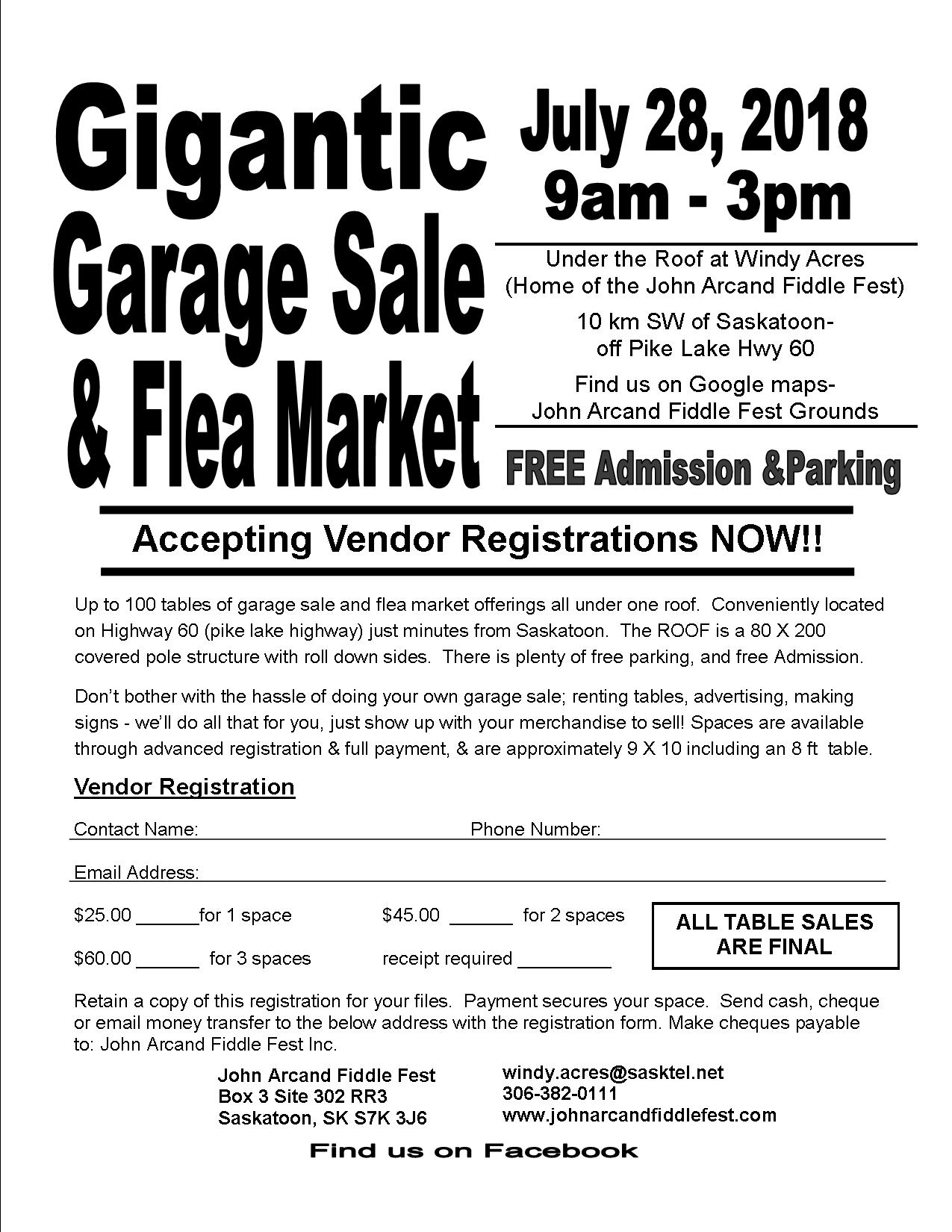 Rm Review On Twitter Giant Garage Sale Flea Market July 28