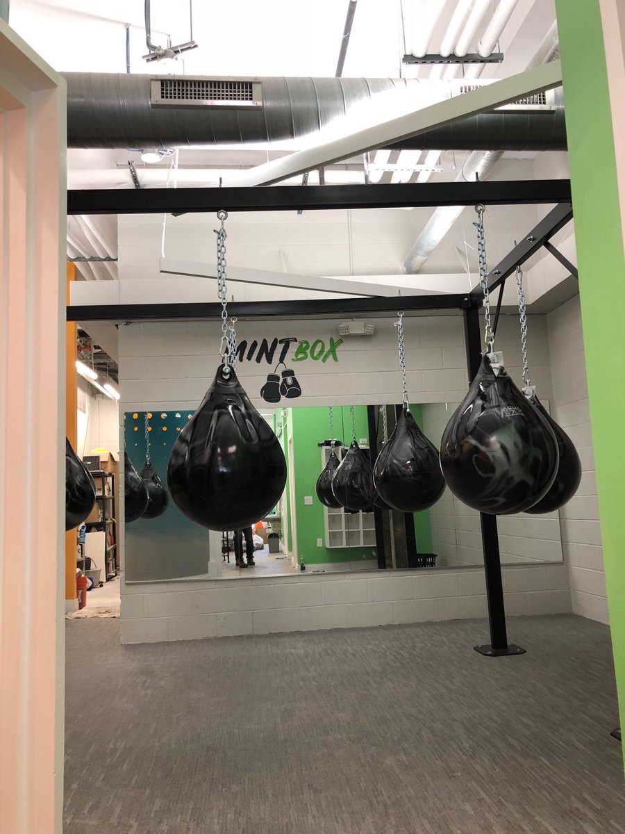 MINTGymStudio's tweet photo. And we’re open! Stop on in for a boxing class this week! #MINTConditionYourself https://t.co/7pG7axKnOf