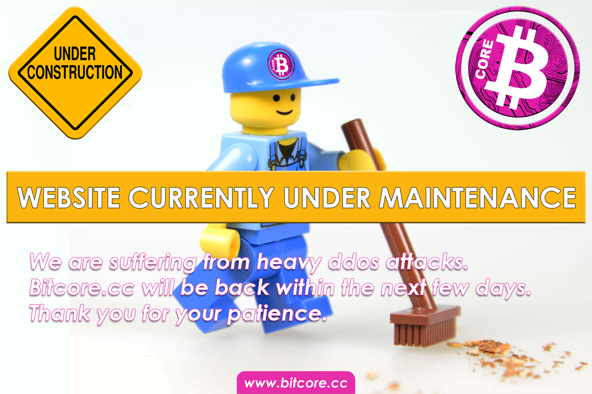 Bitcore_BTX's tweet photo. $BTX Dear Bitcore community,
Our website is suffering from heavy ddos attacks. We are currently improving our defense mechanisms. Rest assured: We will be back - better &amp; stronger.
Thank you for your patience and ongoing support.
- Your Bitcore team

#Bitcore #BTX https://t.co/9KZwIsC9dR
