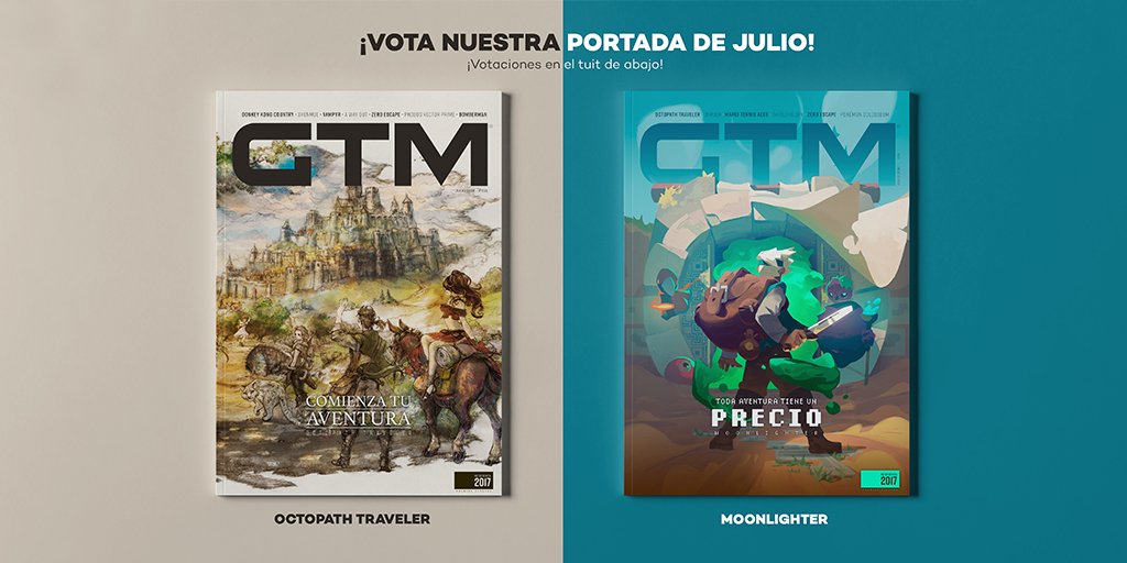 GamesTribune's tweet photo. ¡Vota y decide cuál será nuestra portada oficial del mes de julio! ¿Te quedas con el regreso al JRPG más clásico de mano de Octopath Traveler, o prefieres ponerle un precio a tu aventura con Moonlighter? ¡La encuesta está en el tuit de abajo! ⬇️⬇️ https://t.co/kvZY41Bdko