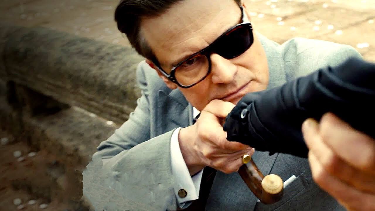 シナモン 銃を構えるかっこいい男性が出る映画 キングスマン え 傘 いやいや銃だから T Co Kzubinxo4b Twitter