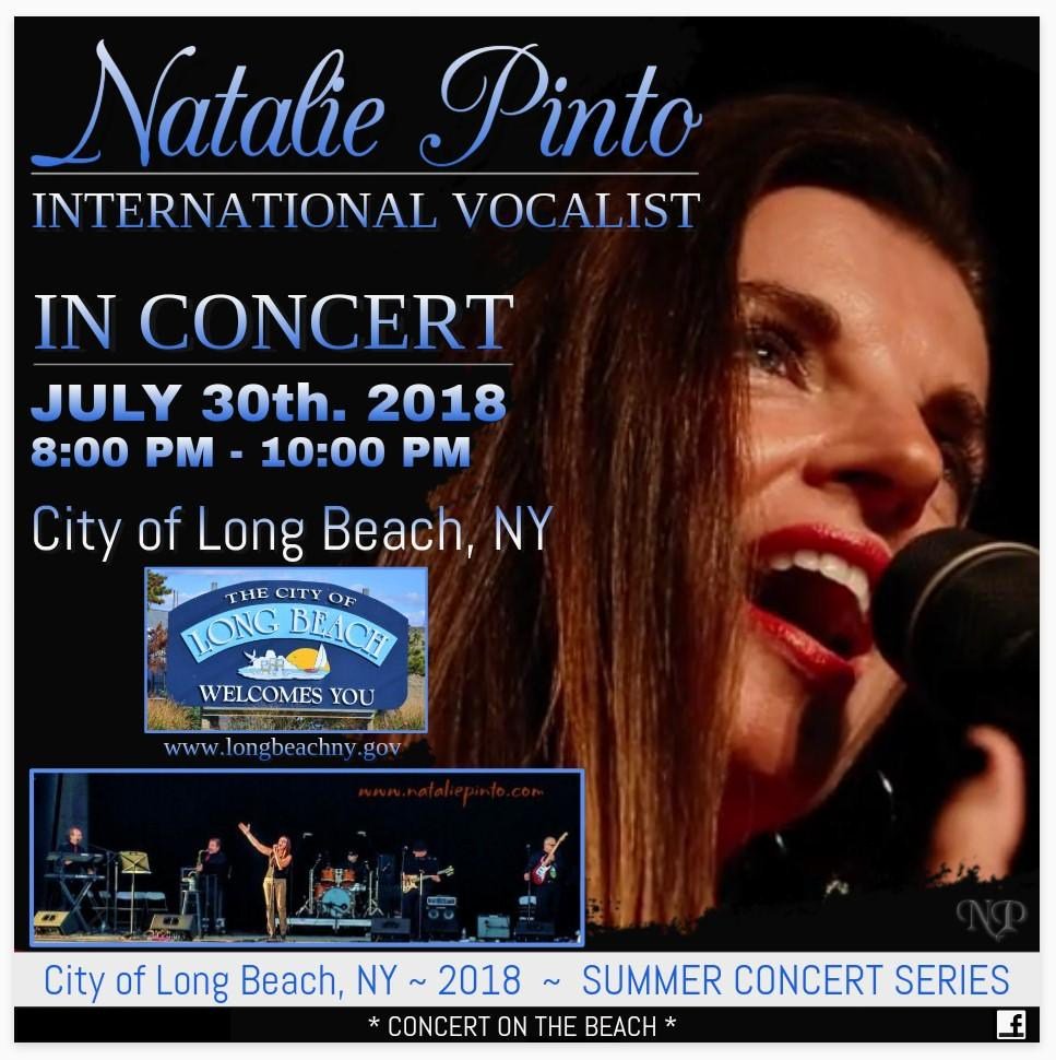 Friends &amp; Family, please mark your calendar ... if your in NYC (Long Island) area, come check out my Concert !! Love to see you... Natalie 🎶
