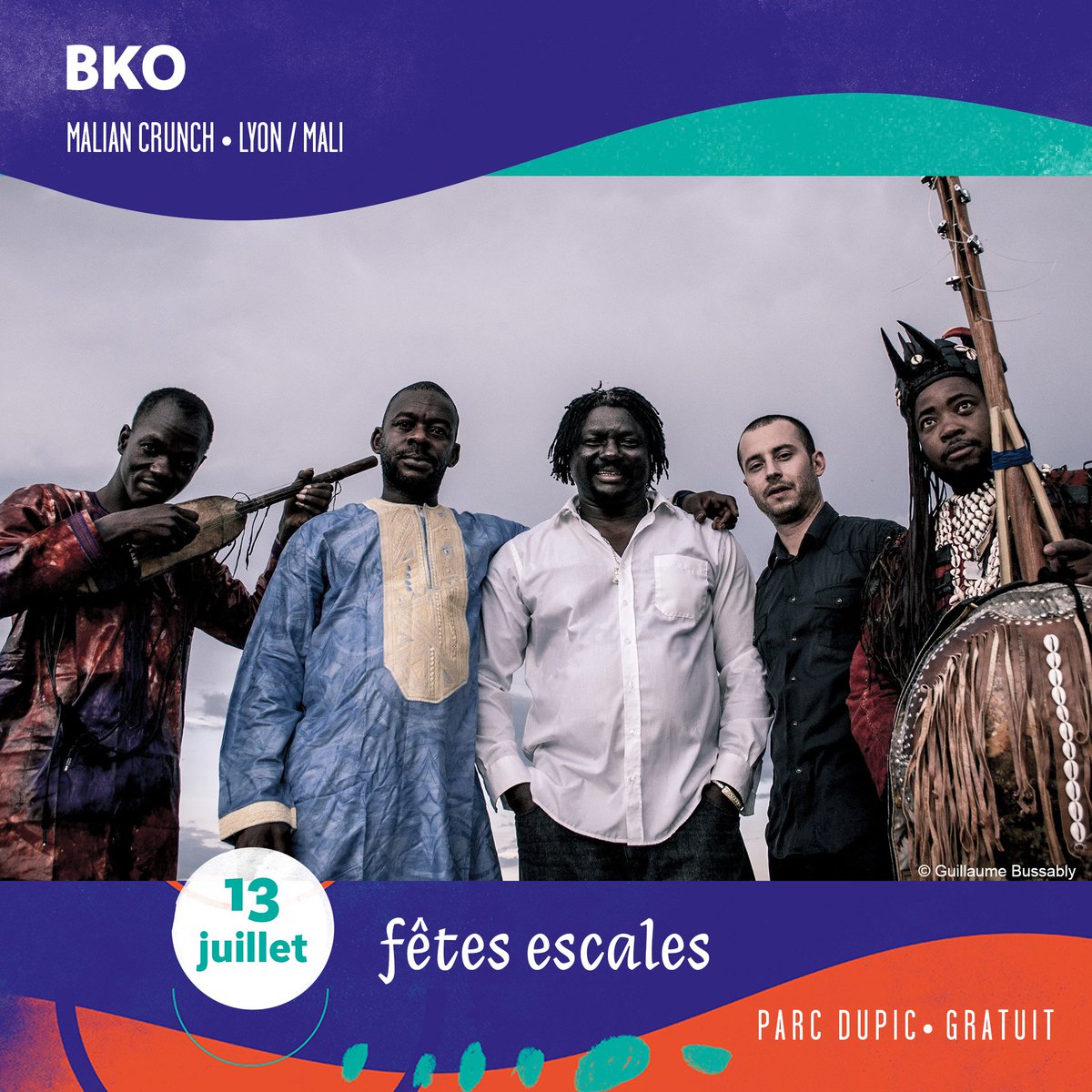 FetesEscales's tweet photo. 🔎ZOOM PROG:
Après le succès de #BamakoToday, #BKO présente son 2ème album #MaliFoliCoura, exloration sensorielle de l’Afrique de l’ouest actuelle.
+ d'infos : https://t.co/bgRHvCjfxr
A retrouver sur la scène de @FetesEscales le 13 JUILLET, à 20H #gratuit @Venissieux_ #prog2018 https://t.co/7sKm7azUj0