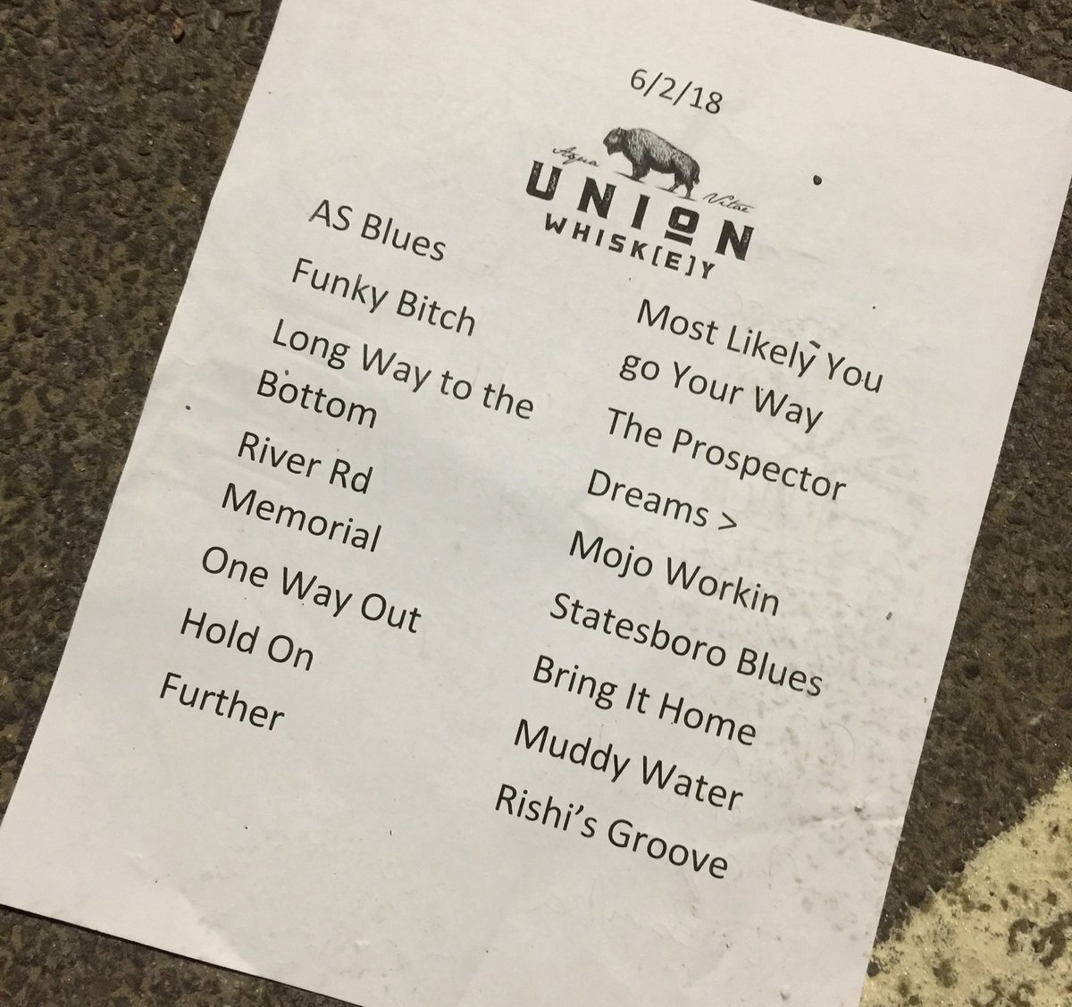 DigginRootsBand's tweet photo. Awesome night at @unionwhiskey this past Saturday w/ @irresponsibleVA ! 6/23 we’ll be in Wellsville,NY at Hamar’s https://t.co/tSS9kwoimM