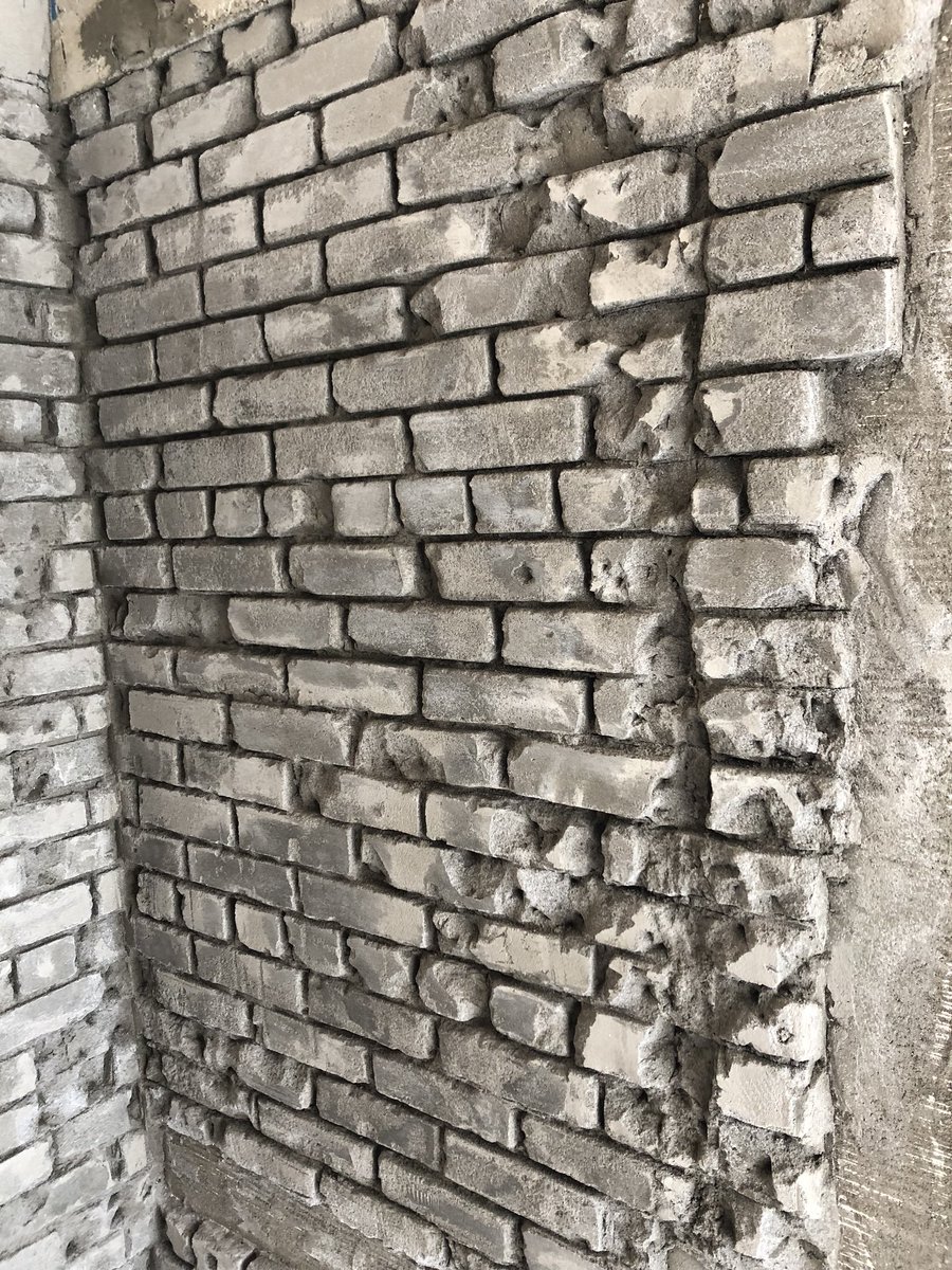 yoshikagu's tweet image. 造形が凄い。

#モルタル造形 #タイル #morio #tile 
#エイジング