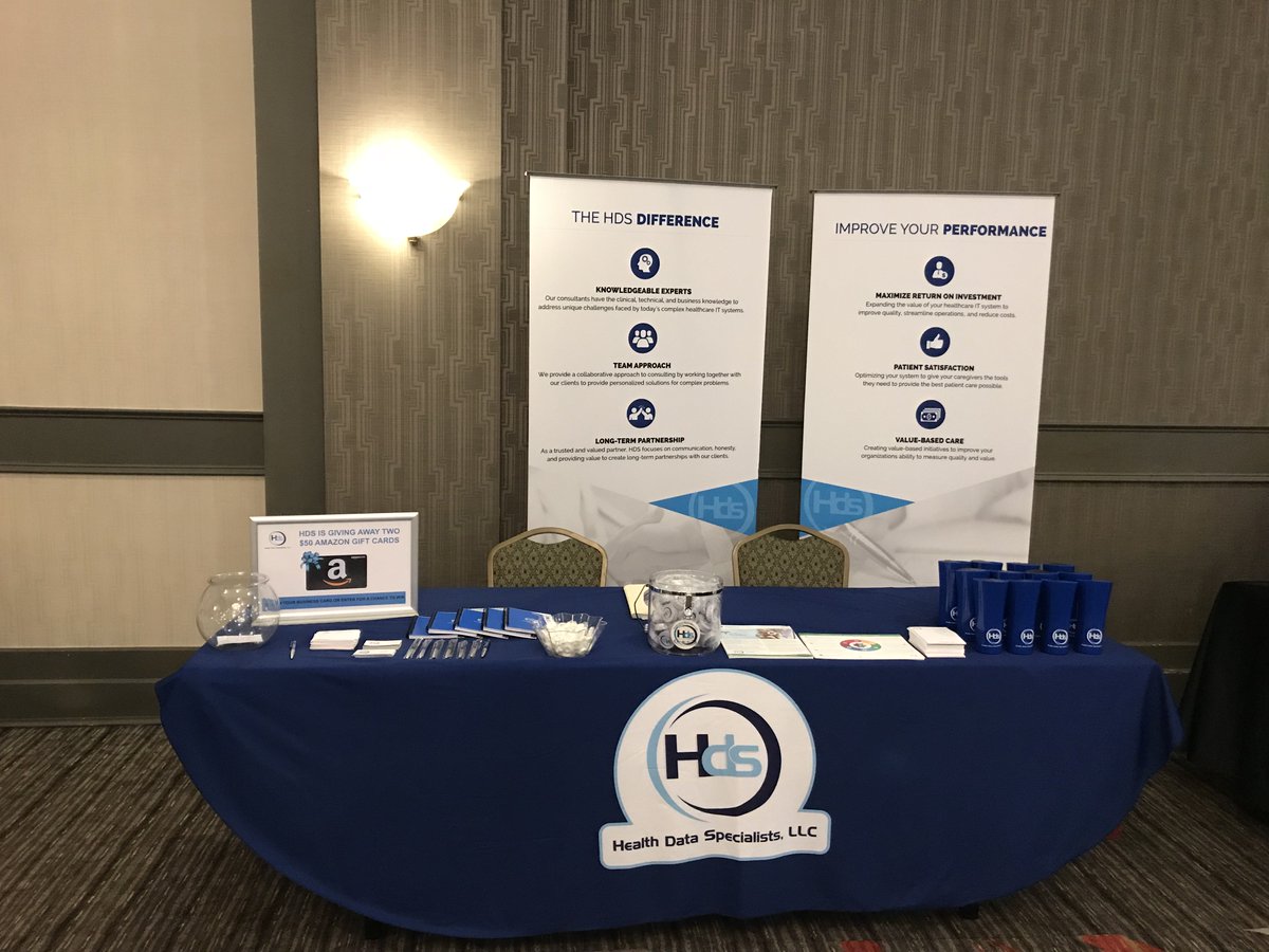 HealthDataSpec's tweet photo. Stop by and connect with our team at the North Atlantic @Cerner RUG!  #NARUG https://t.co/jcxYZyrbfT