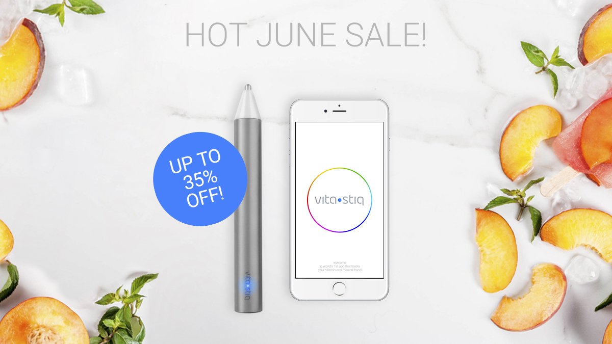 With 35% off your favorite vitamin tracker, the sunny season can officially start! vitastiq.com