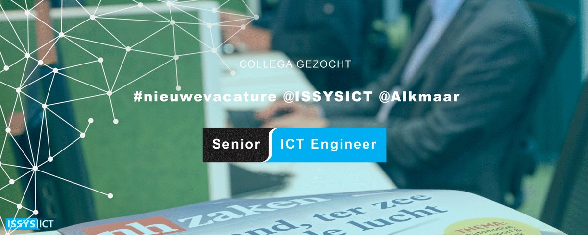 ISSYSICT's tweet photo. Ben jij een ervaren en communicatieve ICT engineer, die zich graag bezighoudt het adviseren over en implementeren van ICT infrastructuren? Dan is de nieuwste vacature van #ISSYSICT jou op het lijf geschreven. #vacature #alkmaar #ict #engineer https://t.co/7iQ17LII1x https://t.co/L1eB52NvzC