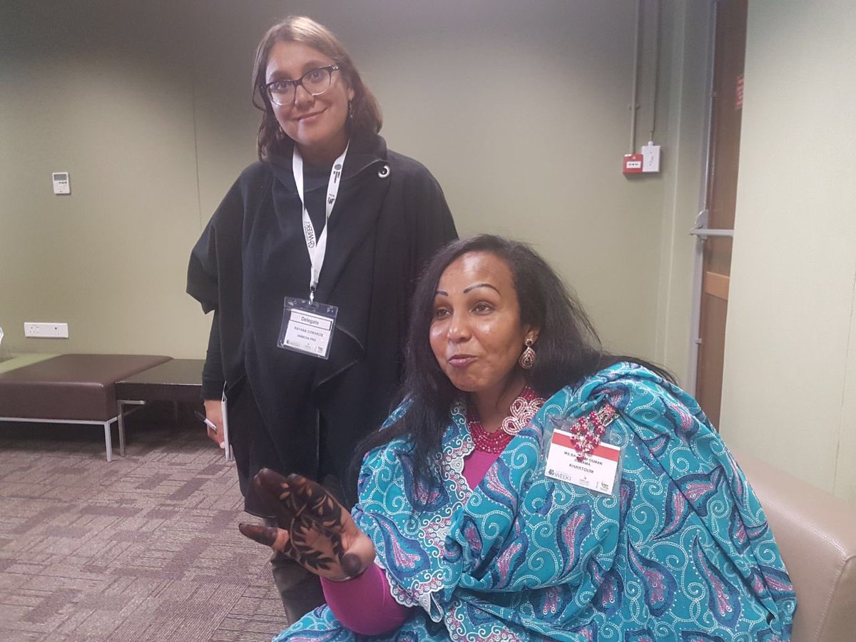 unimediapro's tweet photo. Interviewed the advisor to the mayor of Khartoum and she spoke about the water issues they have and how as a group of women they are solving it. @SustainWeekSA @IranEmbassySA @GautengANC @pexmart #SustainabilityWeek2018 @aljazeerasudan @Aurecon @SudanTribune_EN @OCHASouthSudan https://t.co/FtOsQls39r