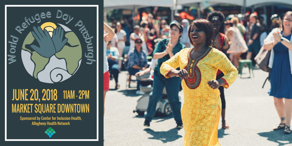WorldRefugeeDay PGH tweet media