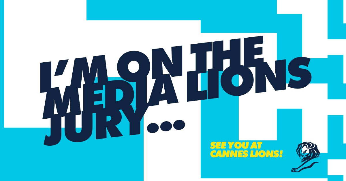 #canneslions2018 I’m so happy to announce that I’m on the Media Lions jury at #CannesLions! Check out the full list of <a href="/Cannes_Lions/">LIONS | The Home of Creativity</a> jury members 👉 goo.gl/6vyeQU