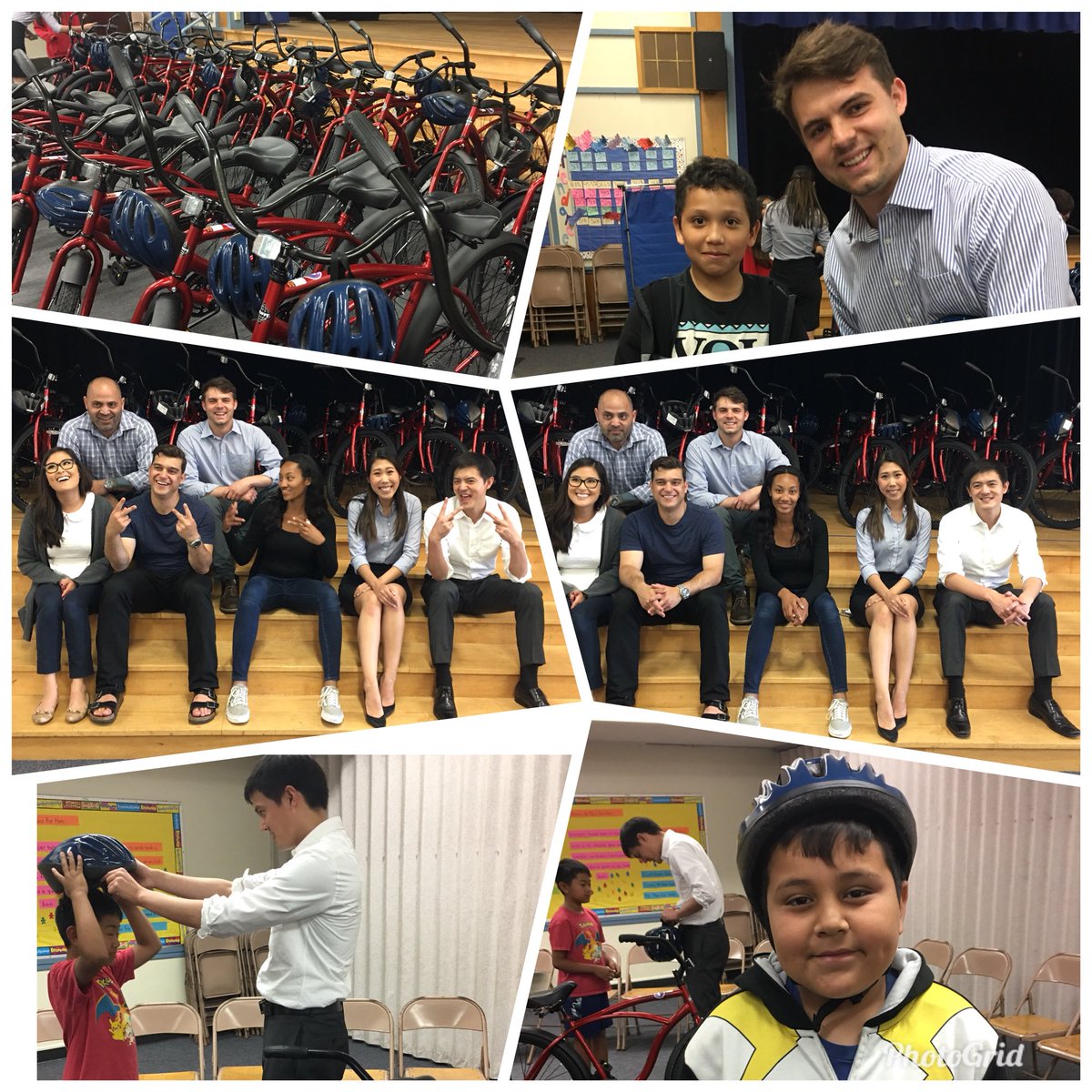 Adams Elementary Fifth Graders each received a Cruiser bike through the generousity of Wish for Wheels and Morrison and Foerster LLP. Summer just got a lot sweeter for our students! Thank you!!!😎 <a href="/WishforWheels/">Wish for Wheels</a>   <a href="/MoFoLLP/">Morrison Foerster</a>