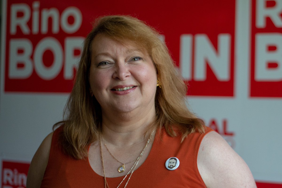 "I see how Rino loves this town and I can relate. He cares about mental health. He cares about supporting the schools. He cares about families and workers." - Christine Fitzpatrick
Christine is on #TeamBortolin; Are you? #VoteBortolin on June 7th.