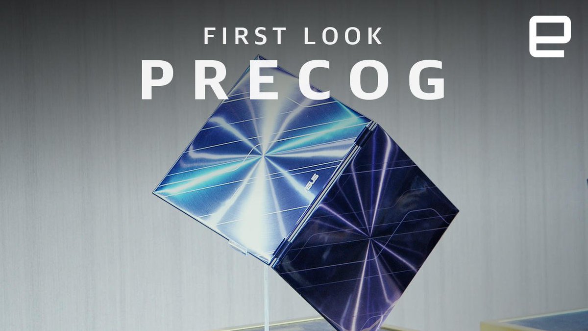ASUS' Project Precog is a dual-screen AI-powered concept PC: engt.co/2Jf2R7y https://t.co/qBSk3xKJlS