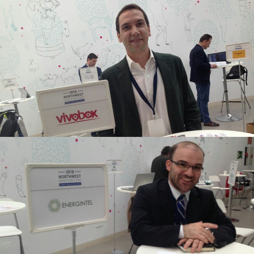 Hoy acompañamos a las #Startups avilesinas que asistieron al #NorthwestInvestorsDay <a href="/Vivobox/">Vivobox</a> <a href="/energintel/">Energintel</a>