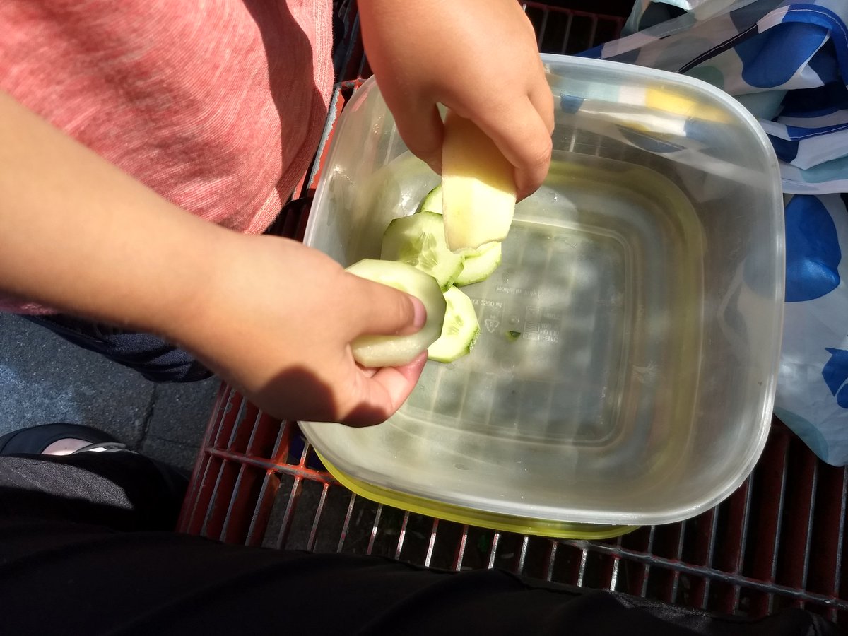 Lekker! Bak bijna leeg!